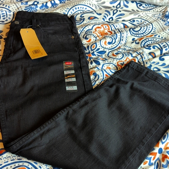 Levis 569 Loose Straight Stretch Jeans 